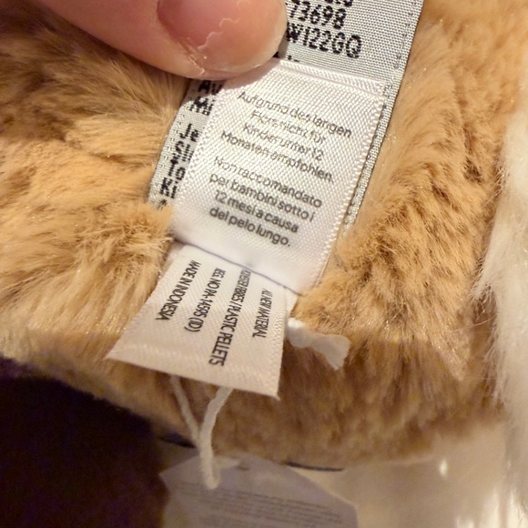 Bashful Patchwork Brown Bunny - RETIRED - Picture 8 of 9